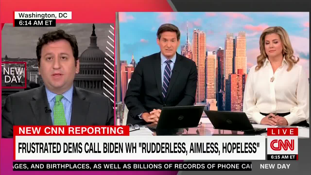 Democrats Are ROASTING Biden As “Rudderless, Aimless, And Hopeless.”