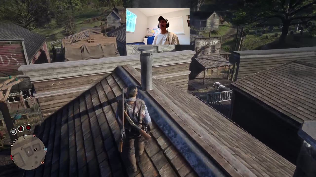 Red Dead Redemption 2: How to Jump Off the Law Office in Valentine