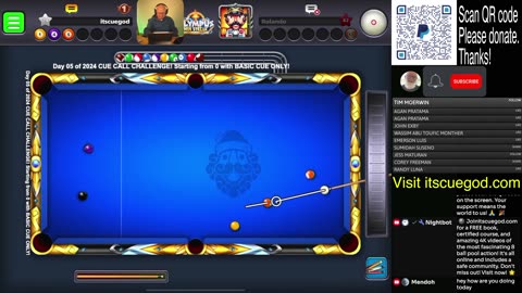 2024 CUE CALL CHALLENGE! Starting from 0 with BASIC CUE ONLY! no upgrades! From JANUARY 1st 10am PST