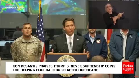 TRUMP COIN SCAM HAPPENING WITH FAKE VOICEOVER OF DESANTIS ( A FEMA PRODUCTION? )