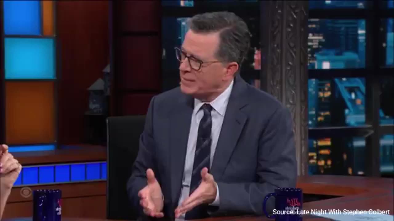 WATCH: Stephen Colbert Caught Off Guard When Audience Laughs at CNN