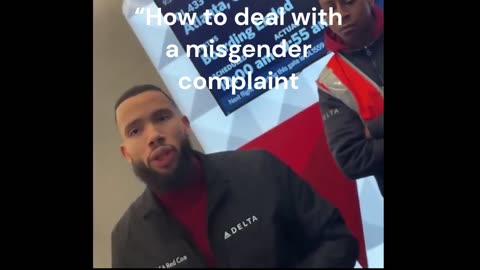Transgender Netflix Actor Gets DESTROYED By BASED Delta Airlines Employee Over "Misgendering"