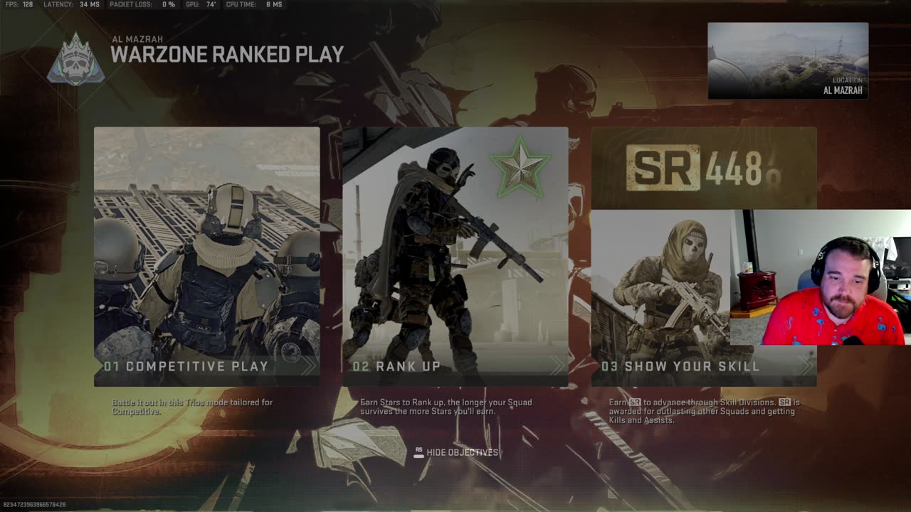 Warzone Rank