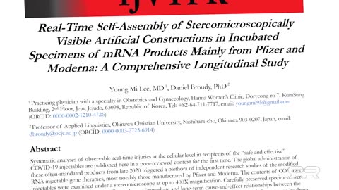 Recent Study Shows Self-Assembly Nanobots in the COVID-19 Injectables