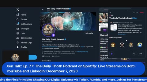 Xen #Crypto Talk: The Daily Thoth Podcast