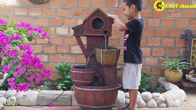 Beautiful waterfalls - Easy way to create a private space for your home
