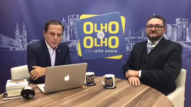 15º Programa Olho no Olho participação Bene Barbosa - João Doria