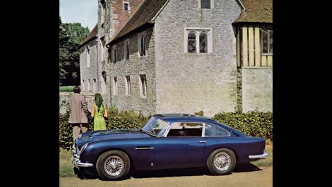 Aston Martin DB5 brochures, The James Bond car.