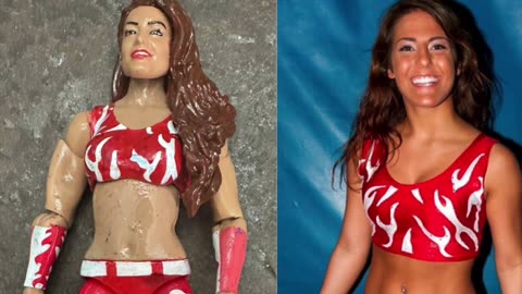OLD SCHOOL TESSA BLANDCHARD CUSTOM ACTION FIGURE