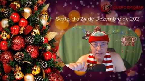 [686] Especial Natal - A noite da Consoada ao estilo QueroEmigrar