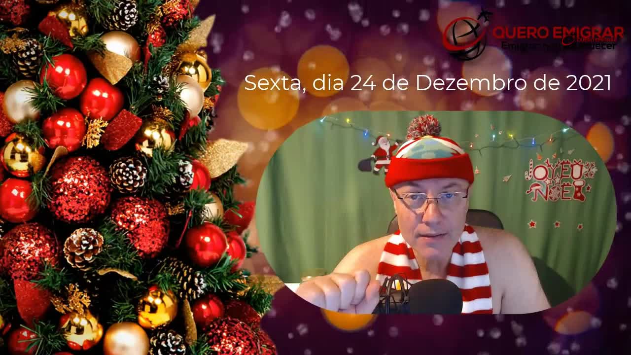 [686] Especial Natal - A noite da Consoada ao estilo QueroEmigrar