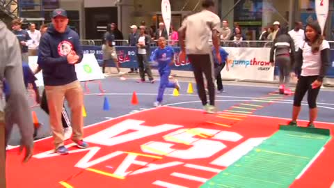 Team USA meets Times Square
