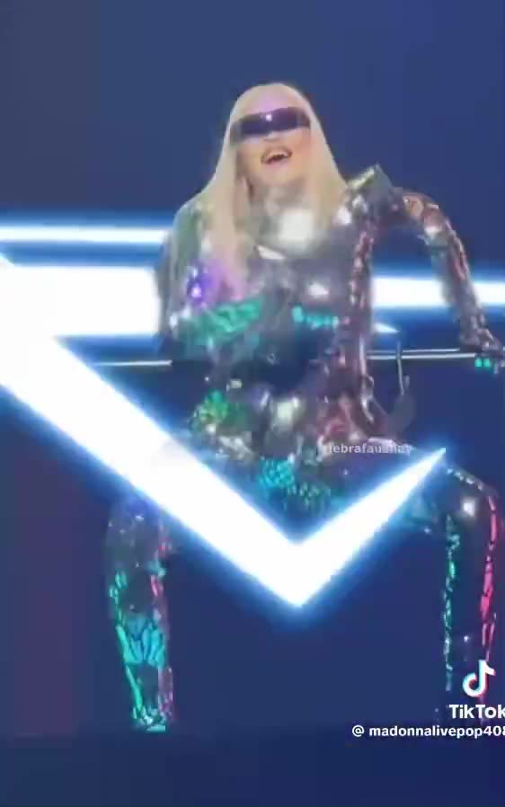 Would you pay to see Madonna do this at 66 years old?