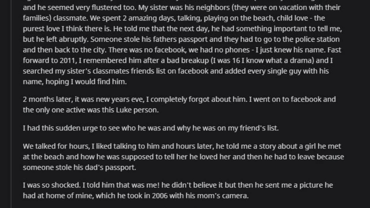 Raccontami la tua storia d'amore