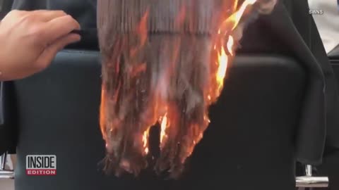 California hairstylist sets client's hair on fire to get rid of split ends