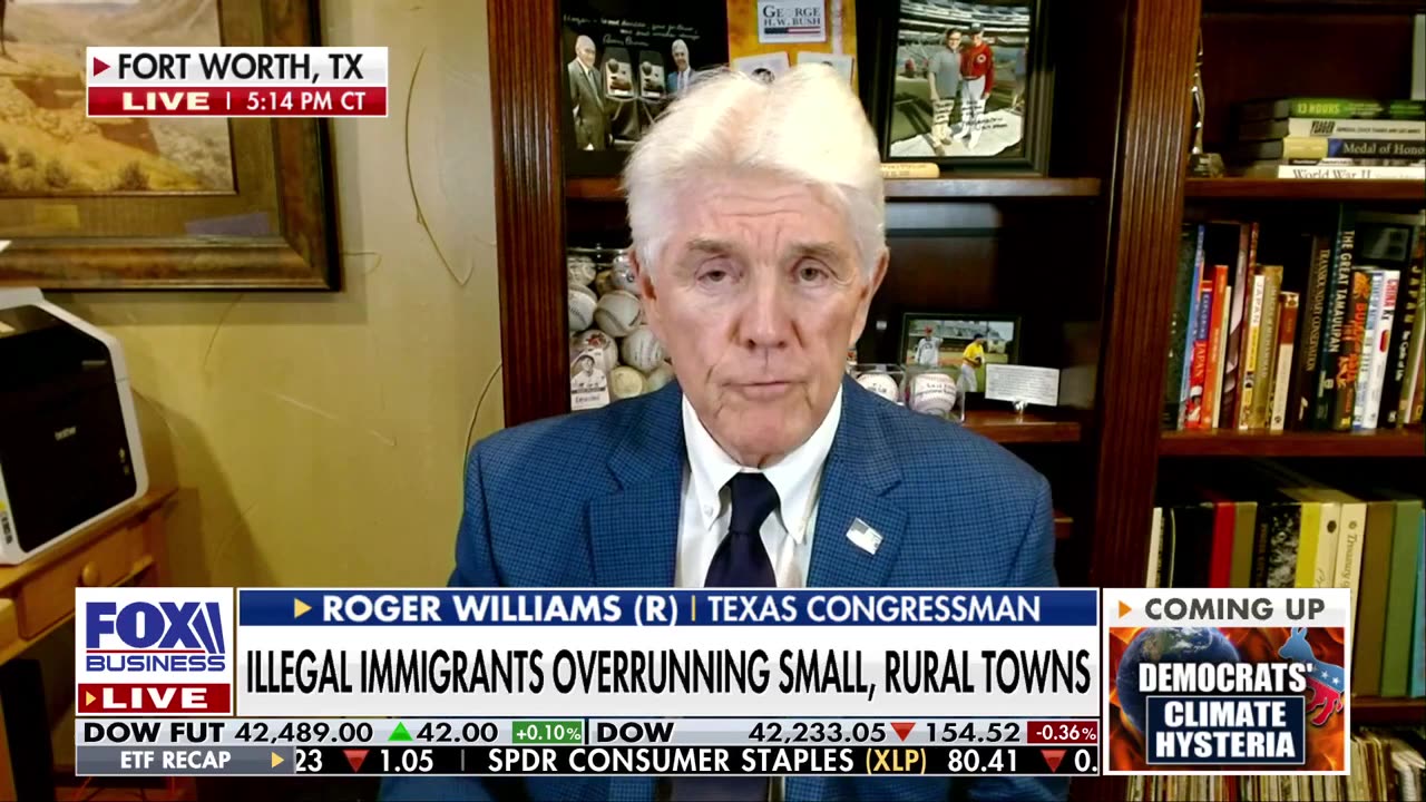 The Biden admin sent a message to migrants that ‘there are no laws here’, says Rep. Roger Williams