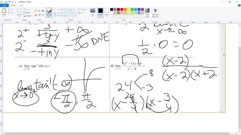 Limits Questions