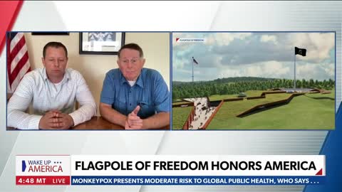 Flagpole of Freedom Honors America