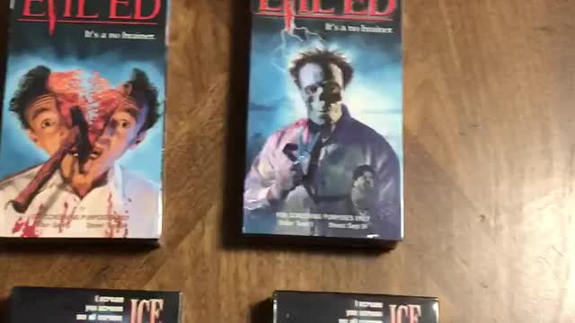 My Vintage Horror VHS Submissions to IGS Evil Ed Ice Cream Man Breeders