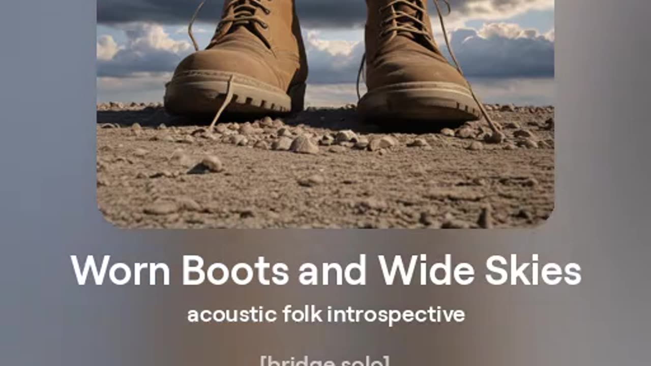 Worn boots wide Skies BY AI Senapai