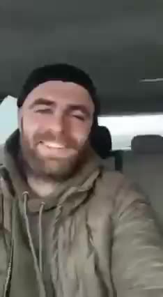 Ukrainian forces with captured Russian thermobaric missile system