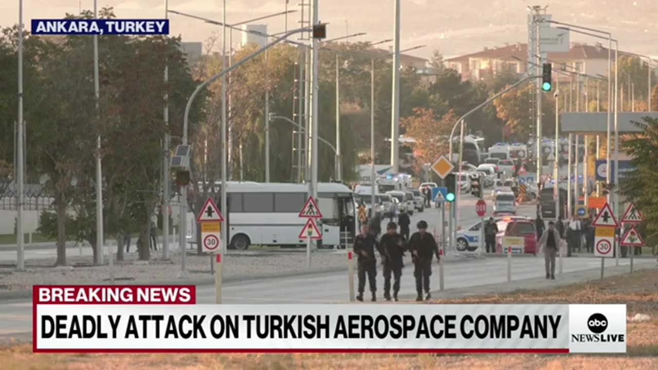 Turkey reports casualties in 'terrorist attack' on aerospace facility