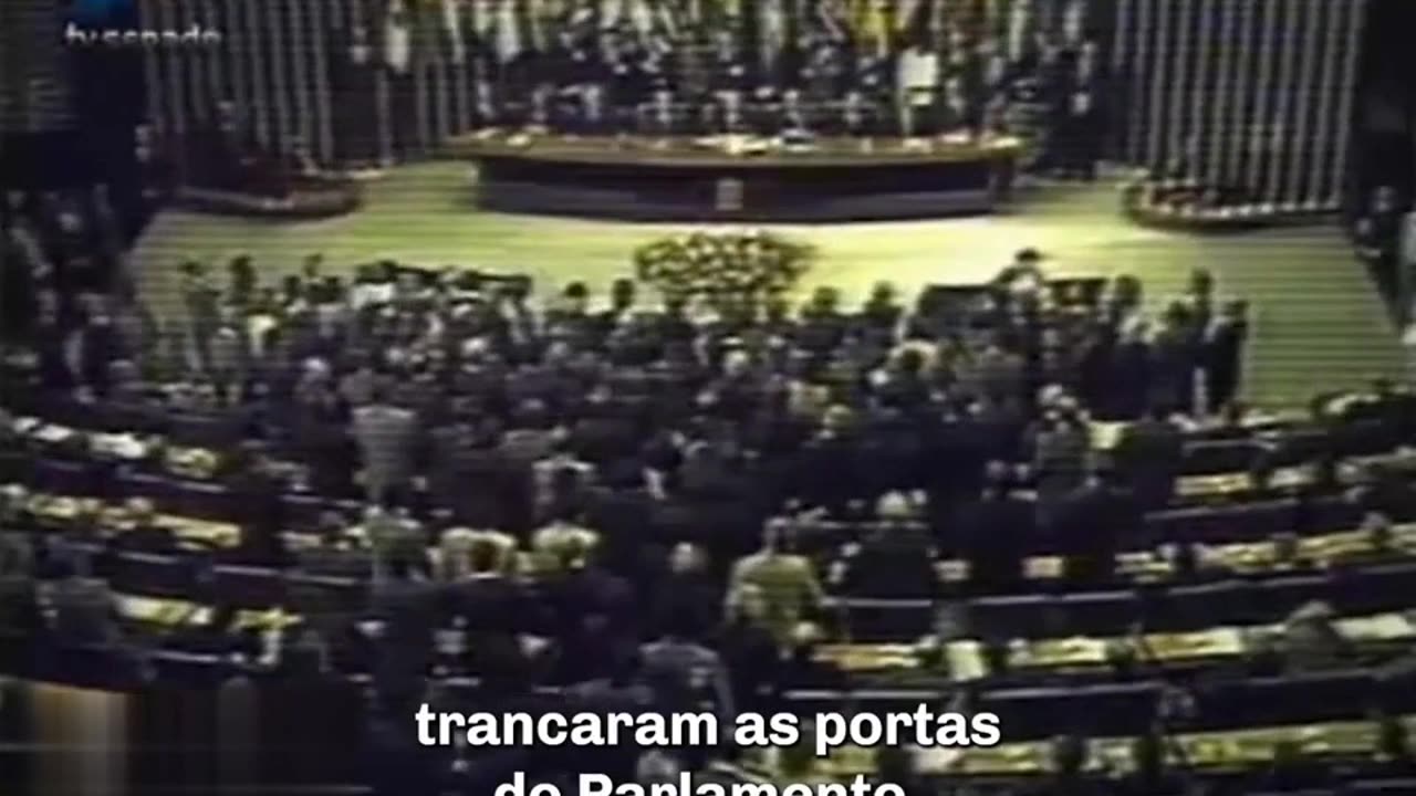 Discurso Historico de Ulysses Guimaraes ao promulgar a Constituição de 1988