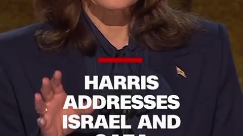 Vice President Kamala Harris vowed to stand up for Israel's right to defend itself