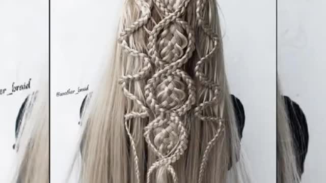 The impressive hair design easy for making