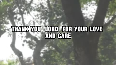 Prayer of Gratitude for Life.