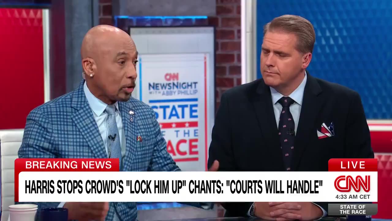 JUST IN: Kamala’s ex lover Montell Williams went on CNN to defend her.