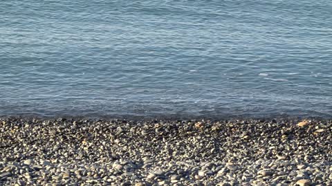 Gravel Beach and the Sea