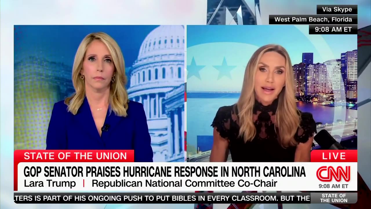 Bash Scrambles To Silence Lara Trump For Slamming Limited Aid To Helene Victims