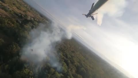 New Footage from Ukrainian Helicopter Pilots