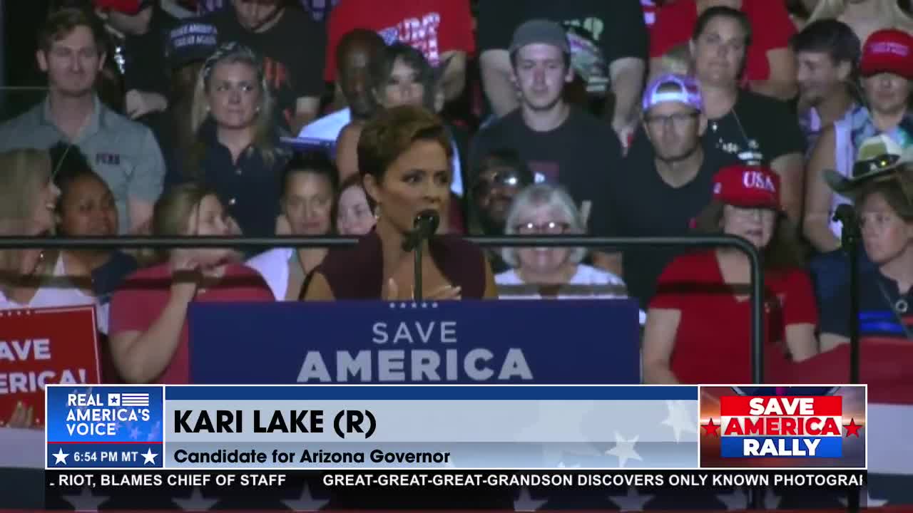 Kari Lake: ’We’ve got to bring Him back’