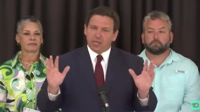 DeSantis Said Today As Long As He Is Governor There Will Be No Covid Mandates In Florida...