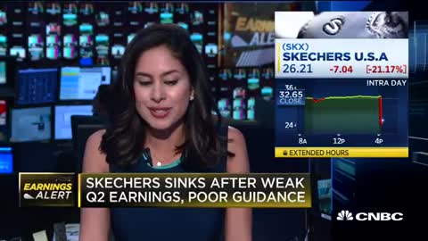 Skechers sinks 25_ following disappointing Q2 earnings