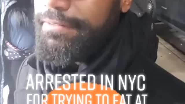 UNVAXXED GOT ARRESTED AT BURGER KING IN NY