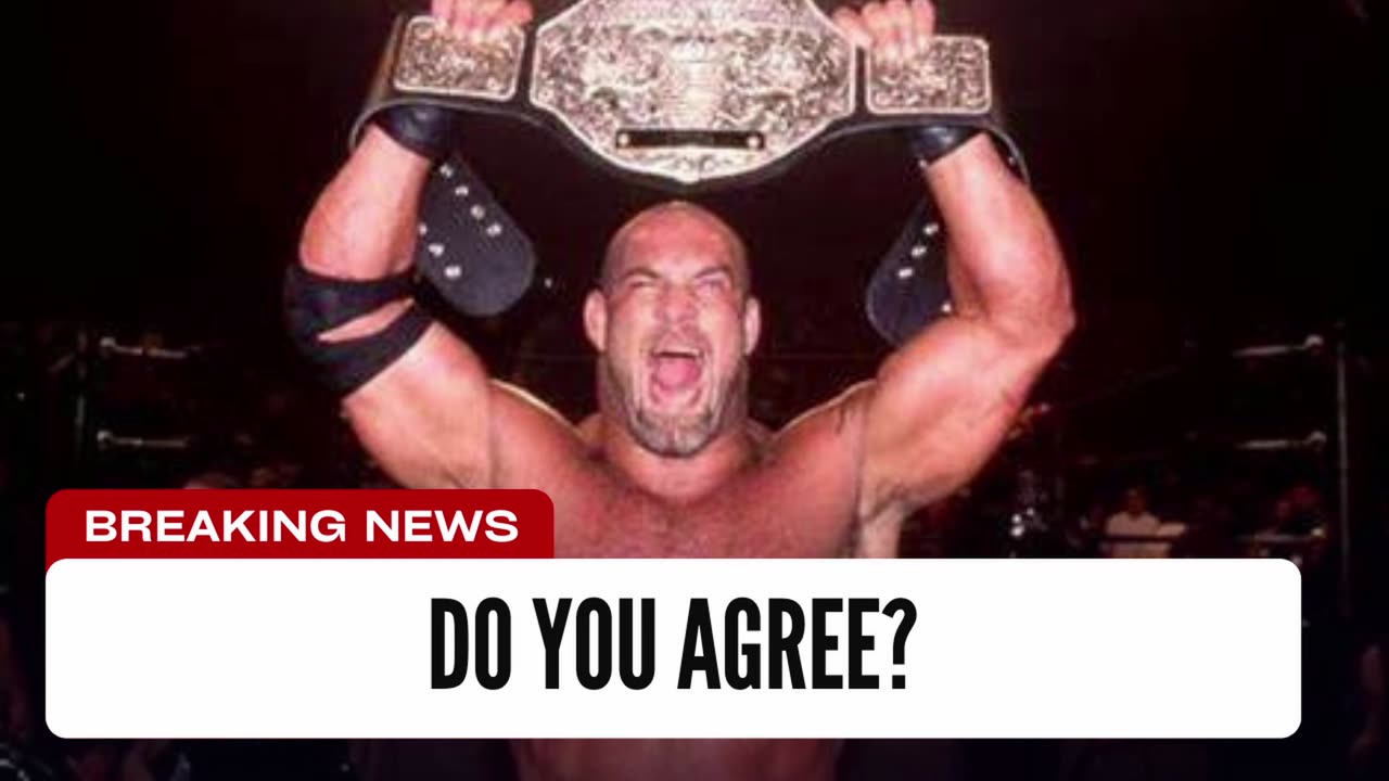WWE Legend Thinks WWE Should Do This With Goldberg