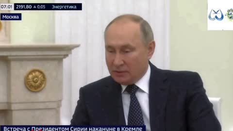 Putin Holds Meeting With Syria’s Assad at Kremlin