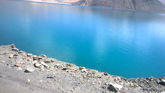 Beautiful Pangong Lake, Ladakh, India