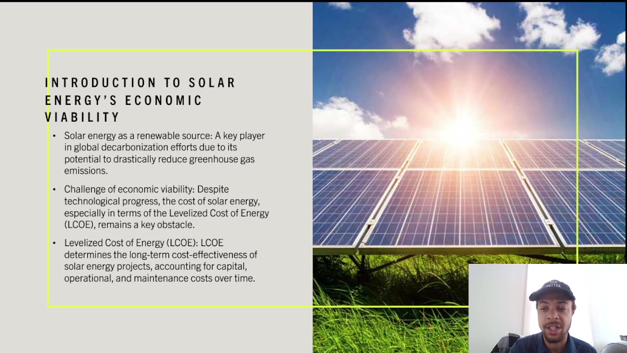 Making Solar Energy More Economical