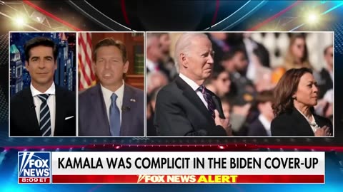 Ron DeSantis: Kamala Harris was part of the cover-up