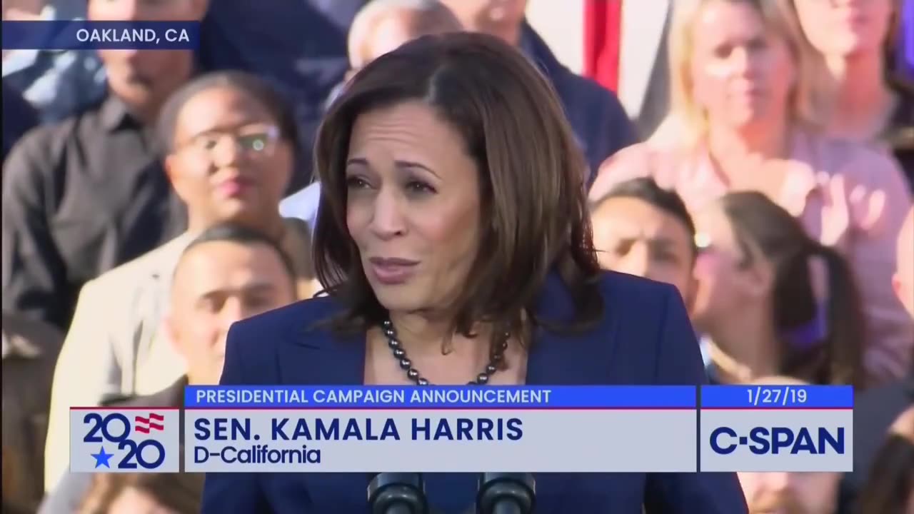 Kamala Harris Calls Trump’s Border Wall a ‘Medieval Vanity Project’