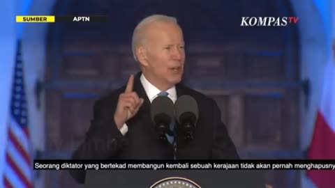 Biden: Demi Tuhan, Diktator Putin Tidak Boleh Lagi Berkuasa