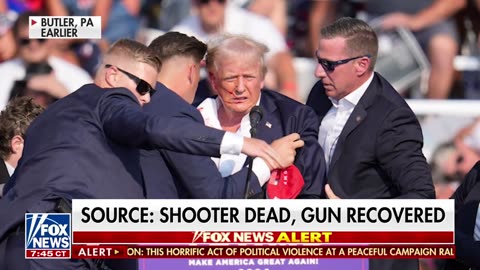 "TRUMP breaks silence after shooting: 'I was shot with a bullet'"