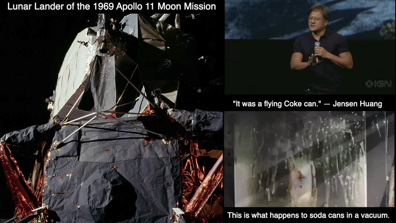 Lunar LEM was a "flying coke can"