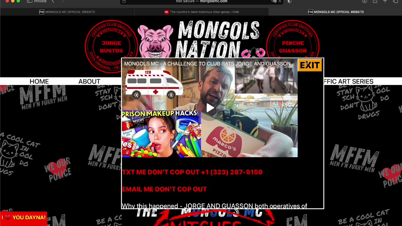 THE IMPACT STATEMENT 🤣🥳🔥🐁 BROS CNN LINKS OWNED! 💔💻 - MONGOLS MC