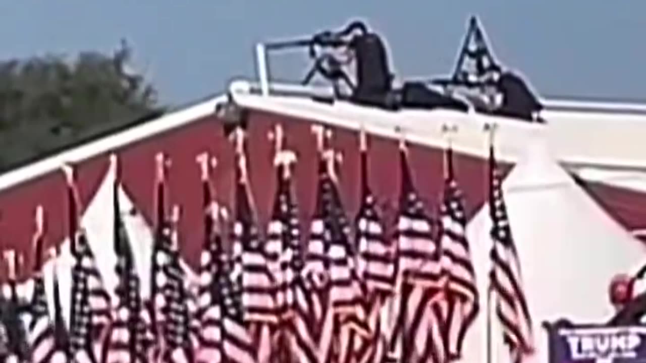 Video Emerges Showing Secret Service Sniper Who Stopped Trump Rally Shooter