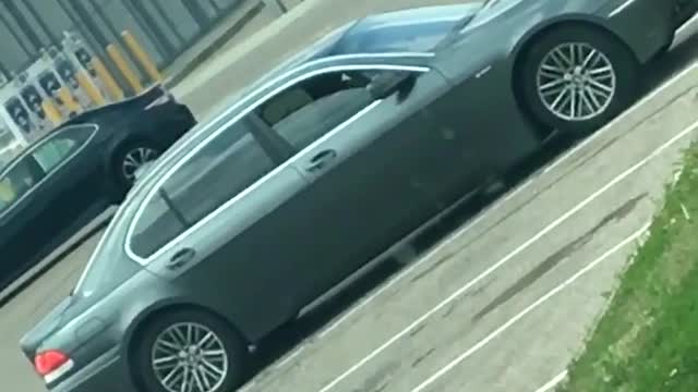 Fake Homeless Person Drives Luxury Car